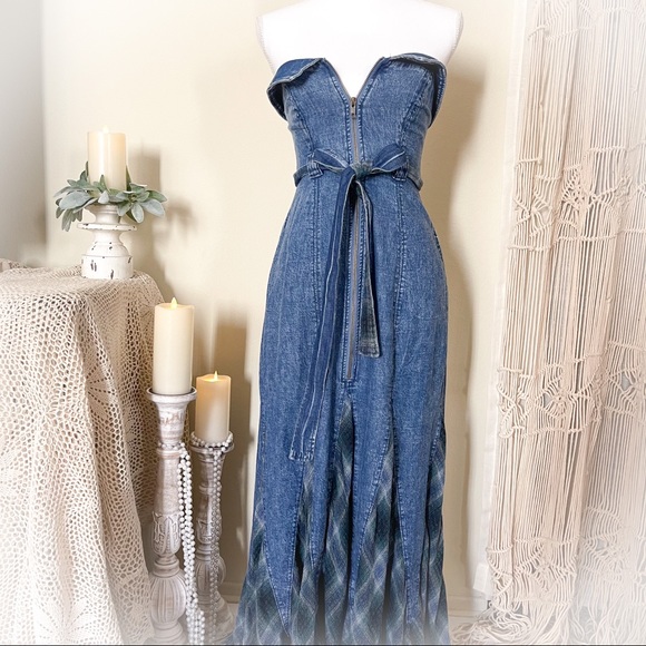 SOLD Free People Sway With Me Midi Dress - Picture 5 of 13